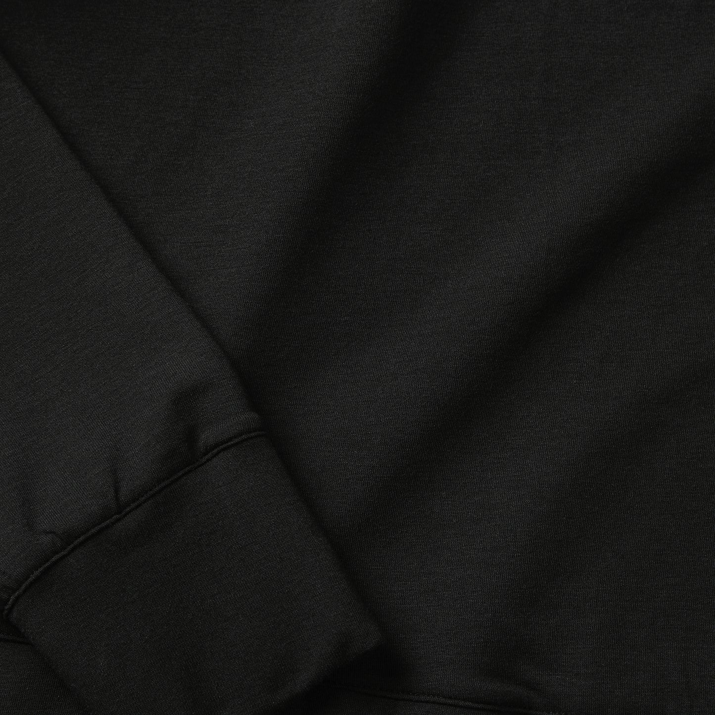 Black Dual Knit Crewneck Sweater